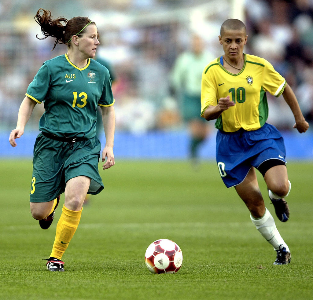 Matildas v Brazil at the 2000 Olympic Games in Sydney