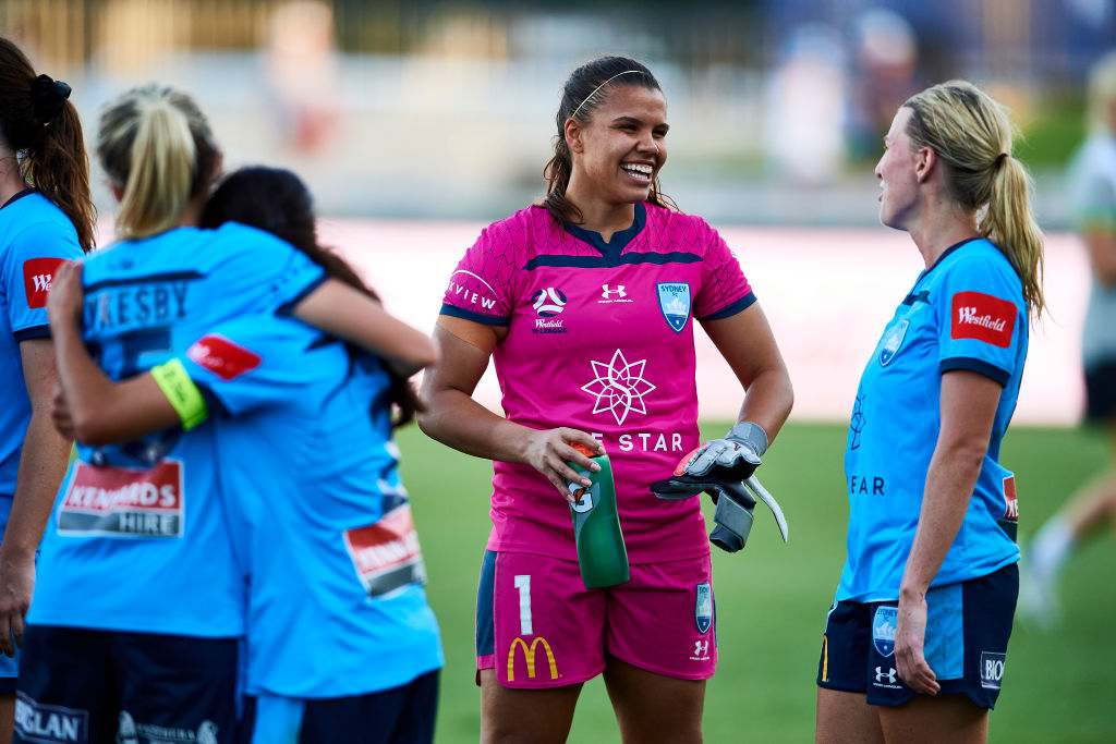 Sydney FC goalkeeper Jada Whyman was named Player of the Match in the 2020/21 Westfield W-League Grand Final